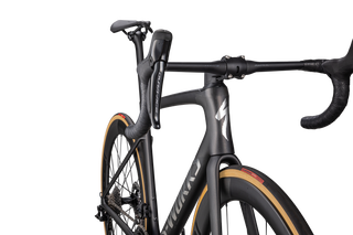 Specialized S-Works Tarmac SL7 - Shimano Dura-Ace Di2 - Satin Carbon/Spectraflair Tint/Gloss Brushed Chrome