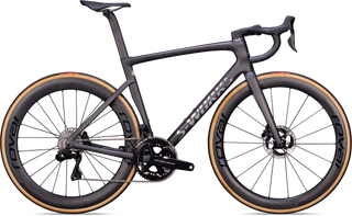 Specialized S-Works Tarmac SL7 - Shimano Dura-Ace Di2 - Satin Carbon/Spectraflair Tint/Gloss Brushed Chrome