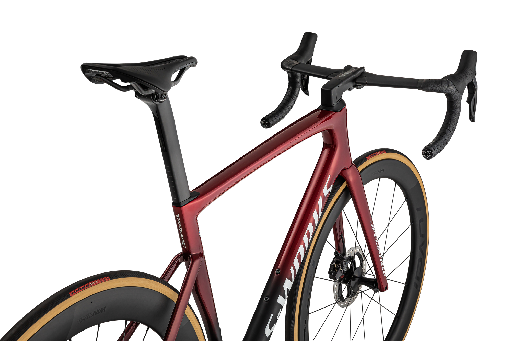 Specialized S-Works Tarmac SL7 - Shimano Dura-Ace Di2 - Red Tint/Metallic White Silver/ Satin Black