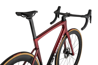 Specialized S-Works Tarmac SL7 - Shimano Dura-Ace Di2 - Red Tint/Metallic White Silver/ Satin Black