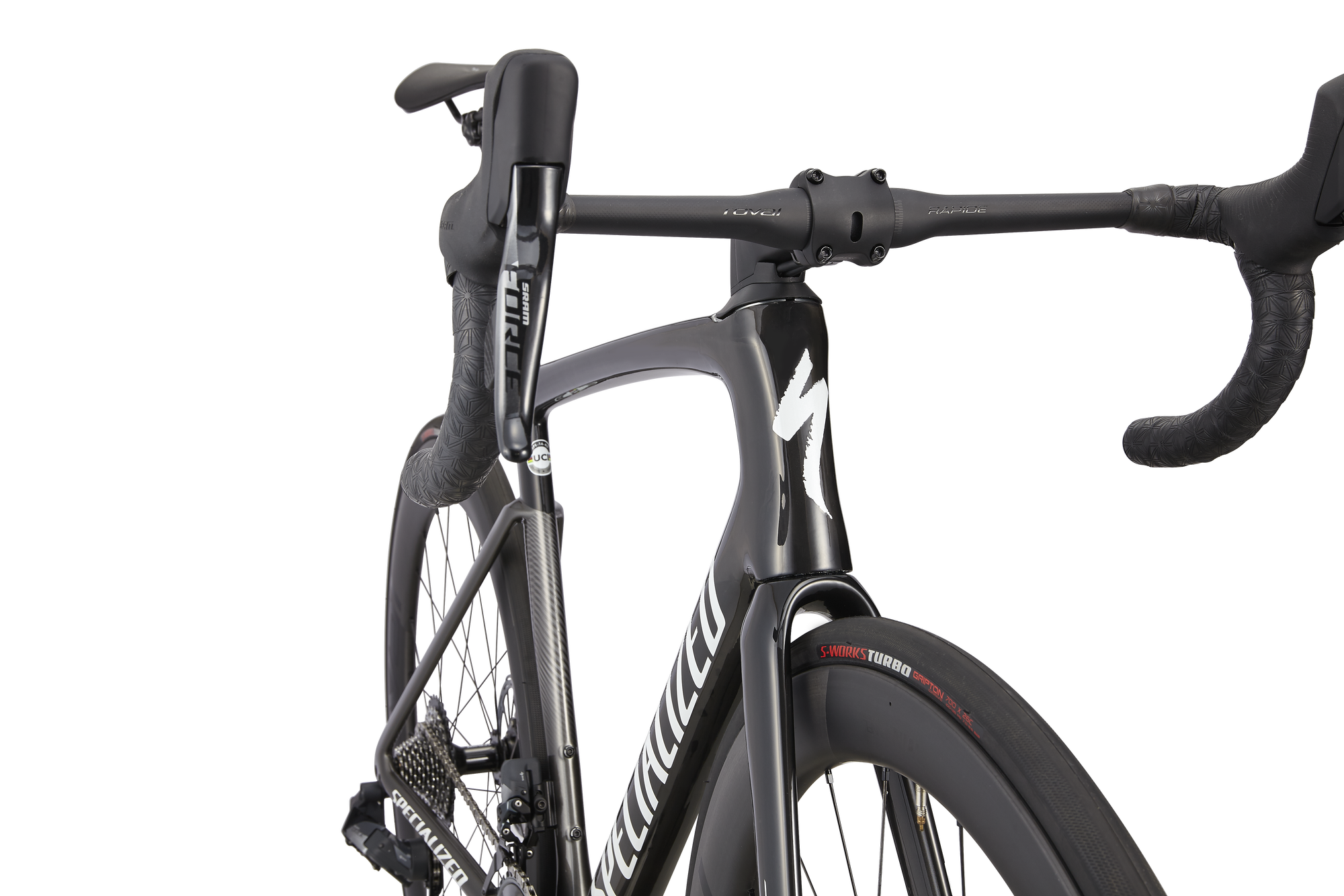 Specialized Tarmac SL7 Pro - SRAM Force eTAP AXS - Carbon / Smoke / Metallic White Silver