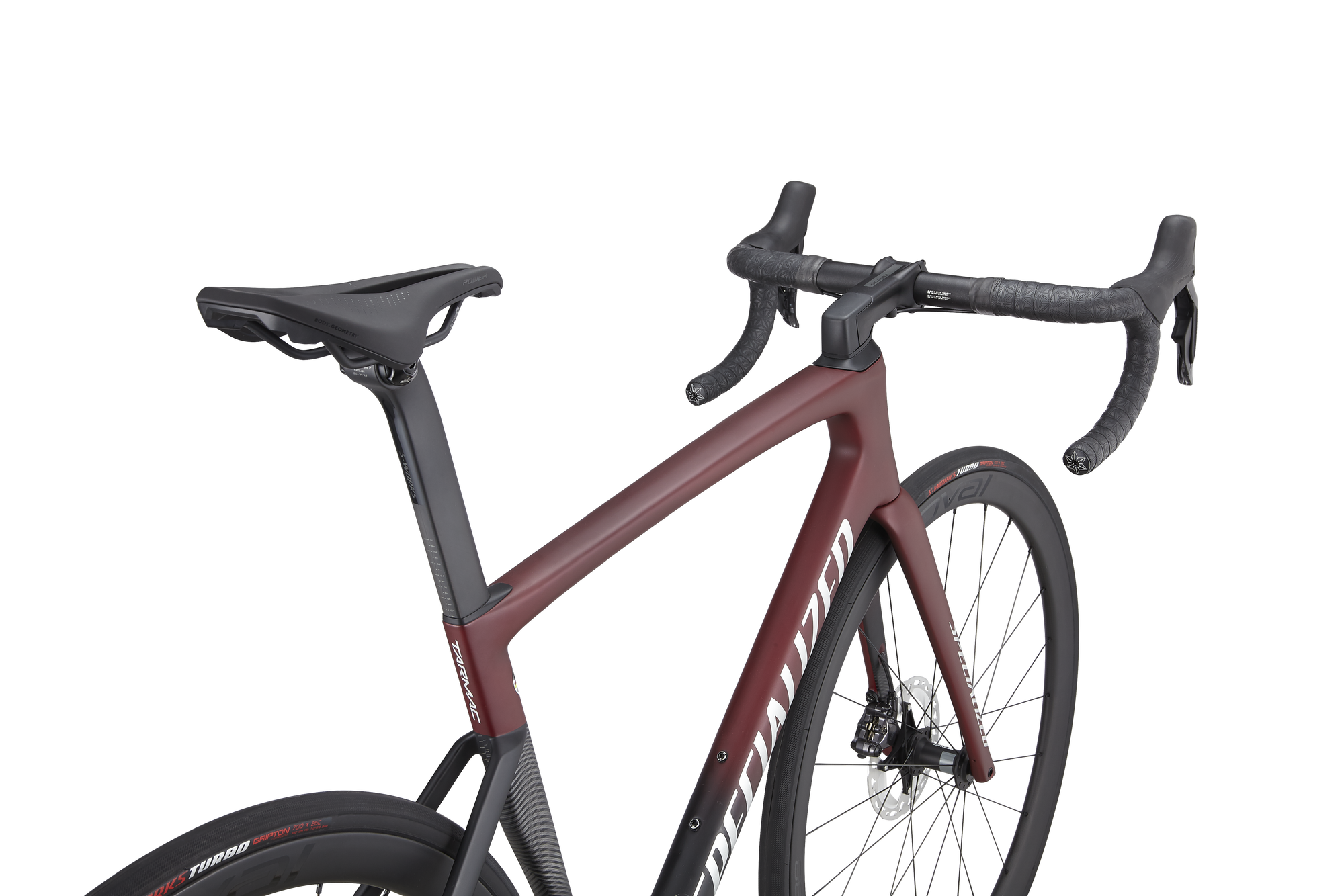 Specialized Tarmac SL7 Expert - Shimano Ultegra Di2 - Maroon / Black / Light Silver