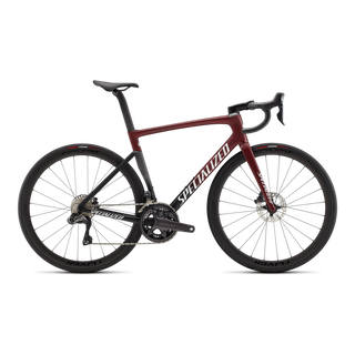 Specialized Tarmac SL7 Expert - Shimano Ultegra Di2 - Maroon / Black / Light Silver