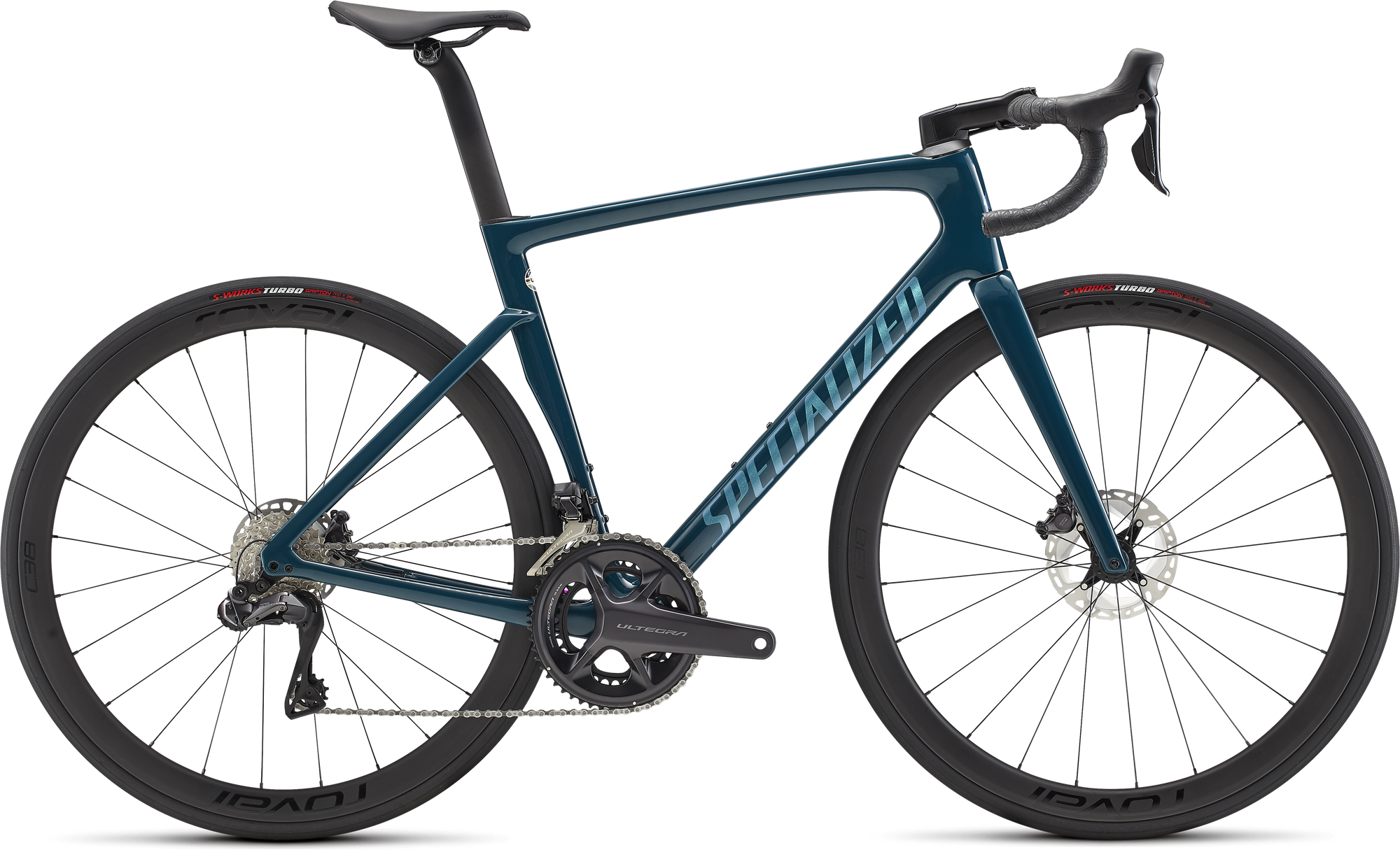 Specialized Tarmac SL7 Expert - Shimano Ultegra Di2 - Tropical Teal / Chameleon Eyris