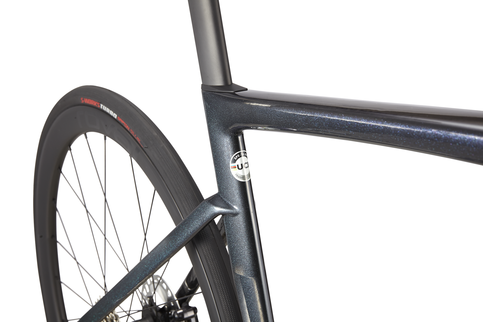 Specialized Tarmac SL7 Expert - Shimano Ultegra Di2 - Gloss Carbon/Oil Tint/Forest Green