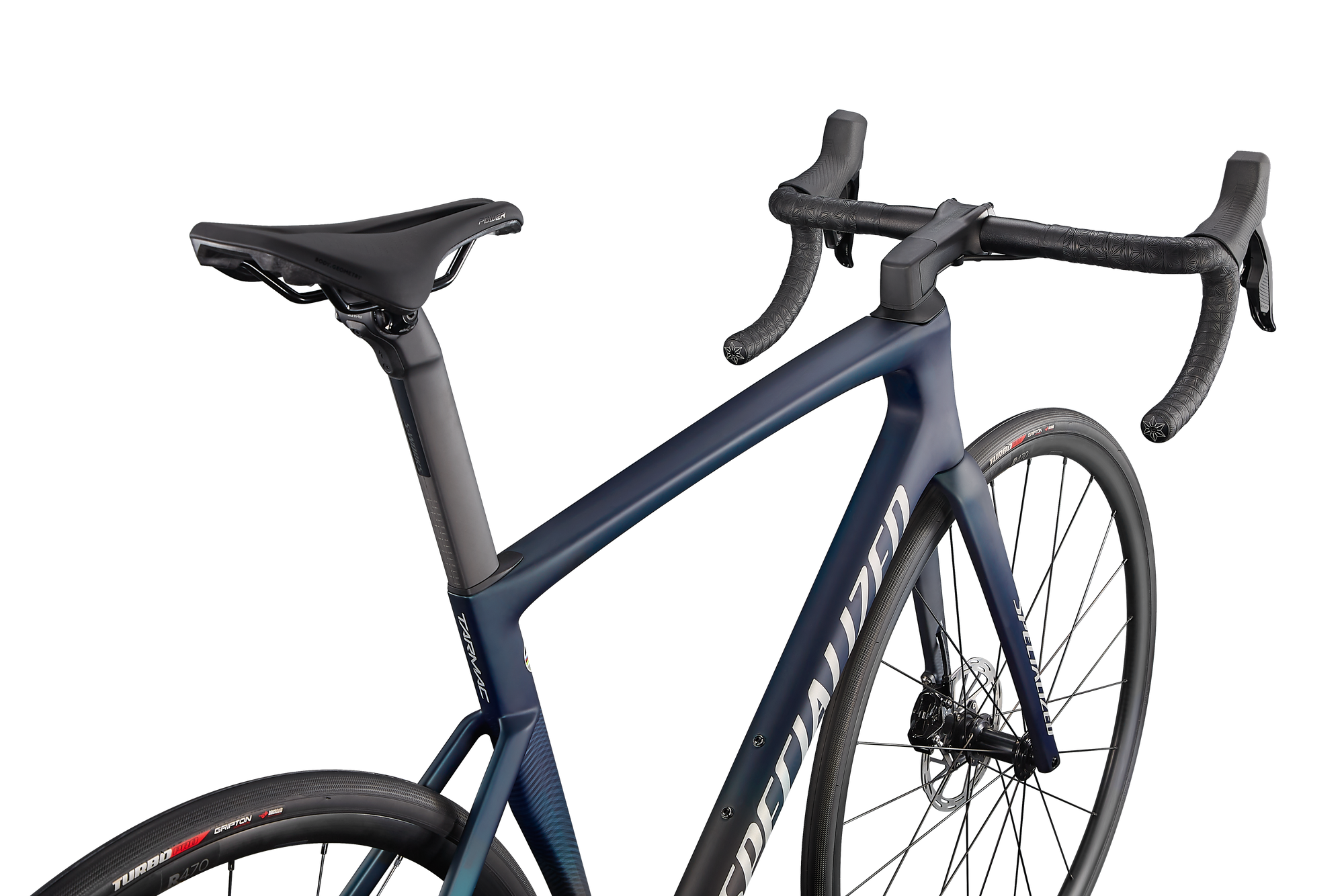 Specialized Tarmac SL7 Comp - SRAM Rival eTAP AXS - Satin Teal Tint/Black/Light Silver
