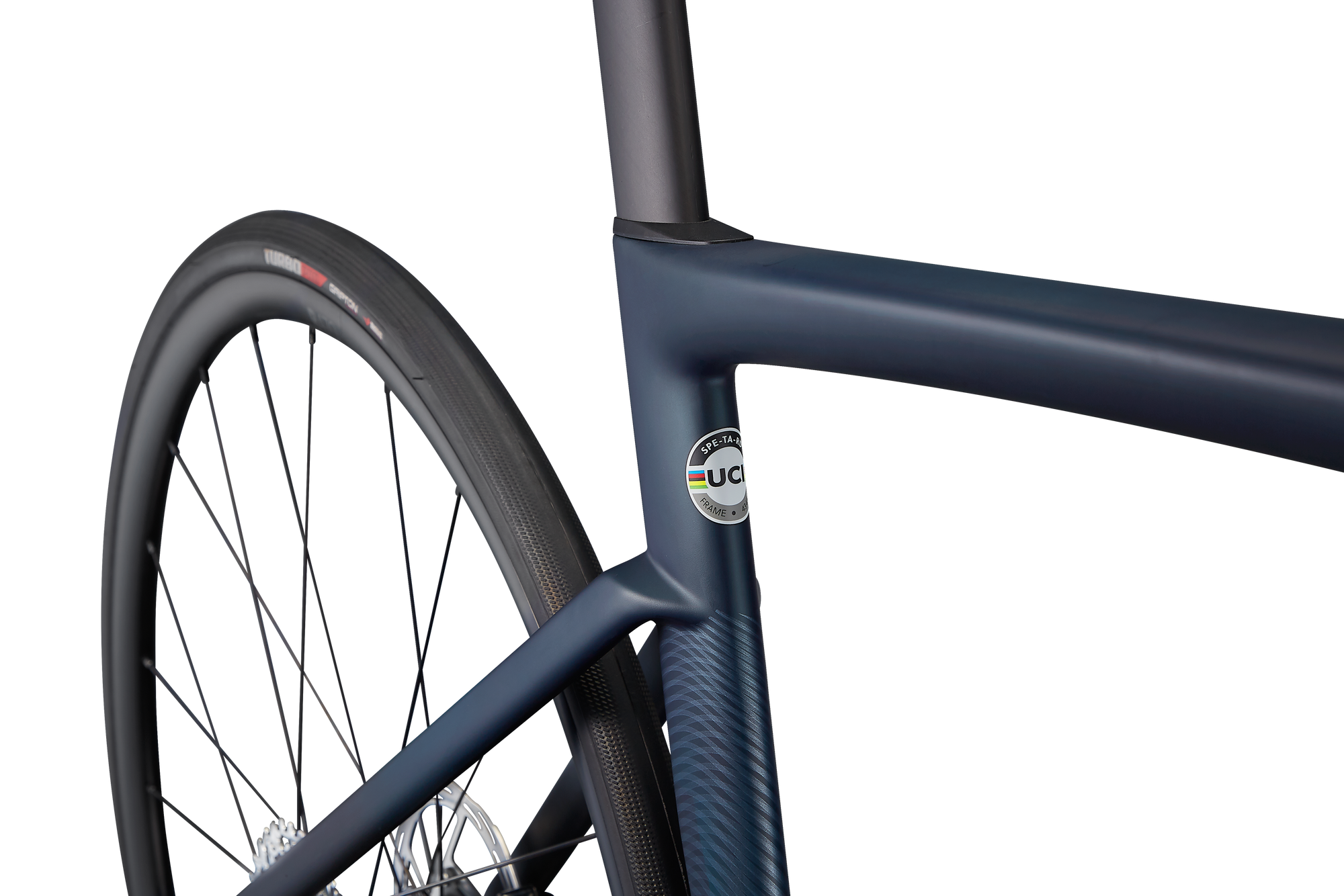 Specialized Tarmac SL7 Comp - SRAM Rival eTAP AXS - Satin Teal Tint/Black/Light Silver