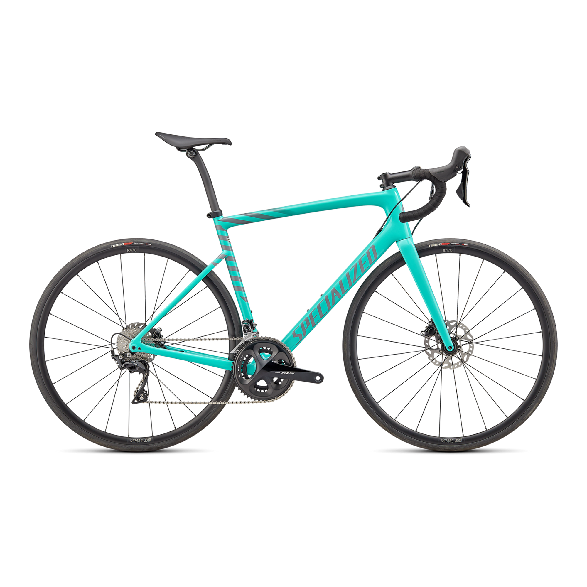Specialized Tarmac SL6 Sport - Shimano 105 - Lagoon Blue / Cool Grey - Wild