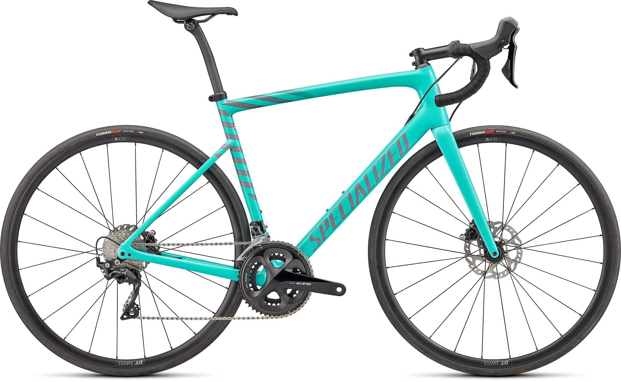 Specialized Tarmac SL6 Sport - Shimano 105 - Lagoon Blue / Cool Grey - Wild