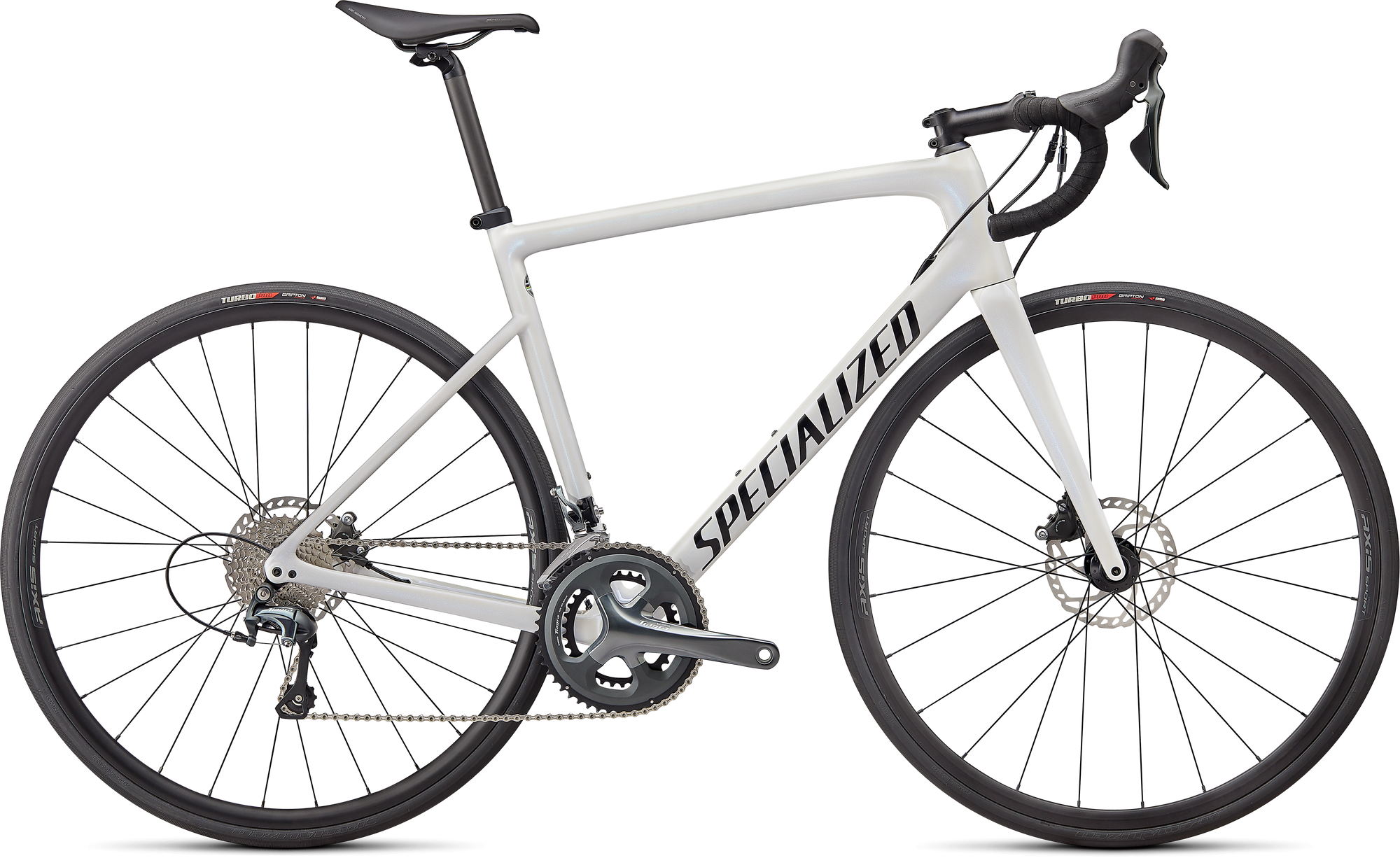 Specialized Tarmac SL6 - Shimano Tiagra - Blue Ghost Pearl Over White / Tarmac Black