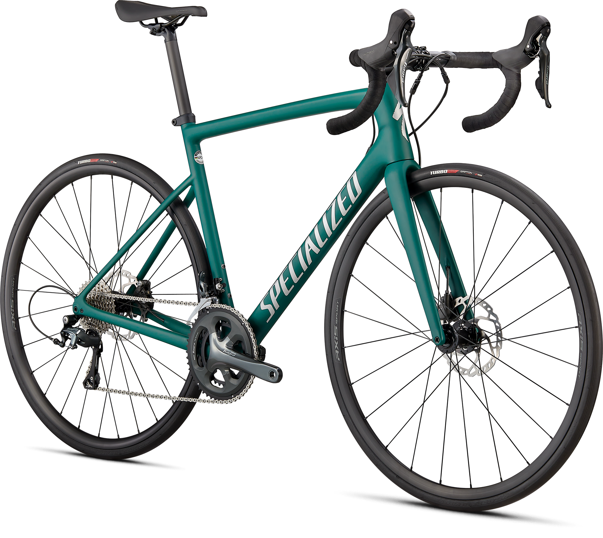 Specialized Tarmac SL6 - Shimano Tiagra - Pine Green / Light Silver