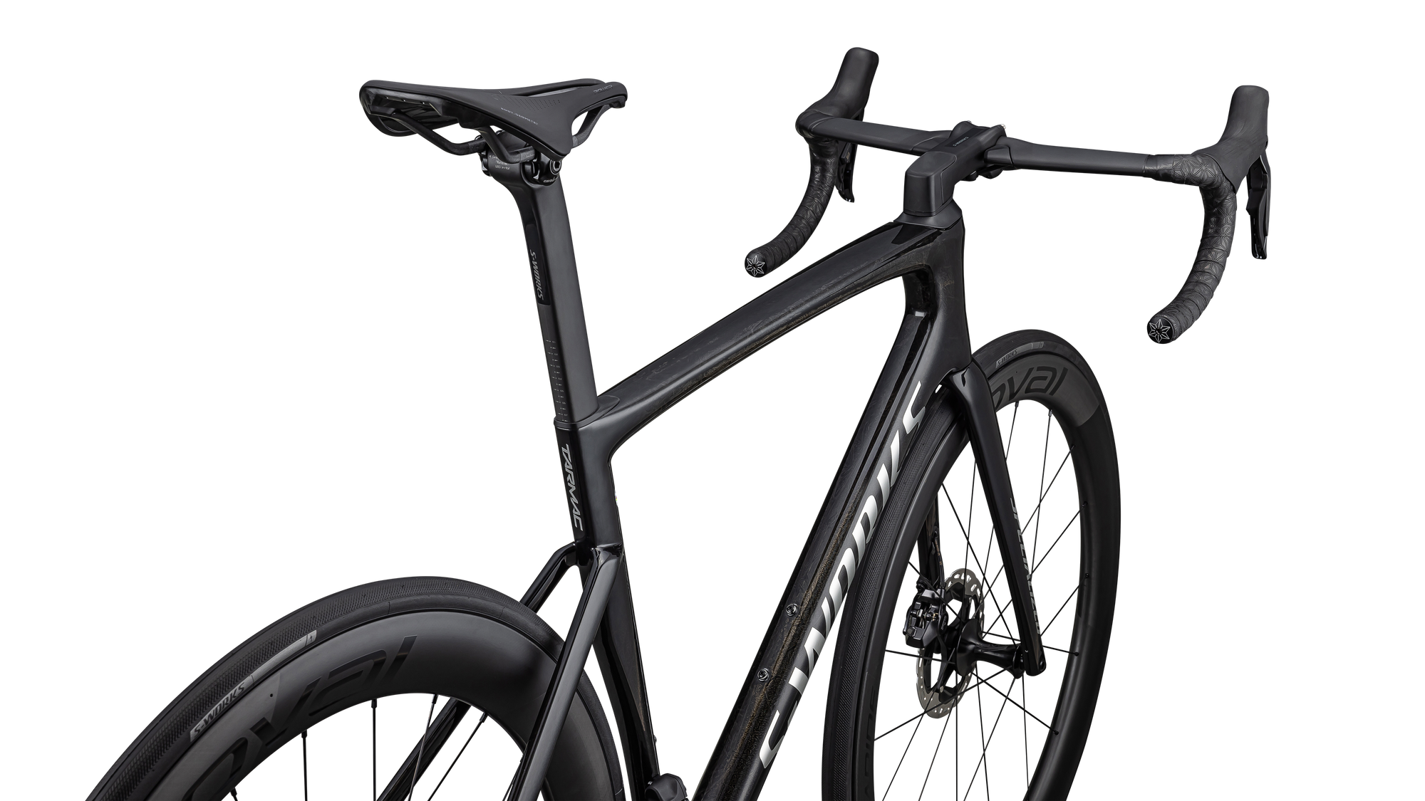 Specialized S-Works Tarmac SL7 - Shimano Dura-Ace Di2 - Gloss Black Pearl Granite Over Carbon / Chrome