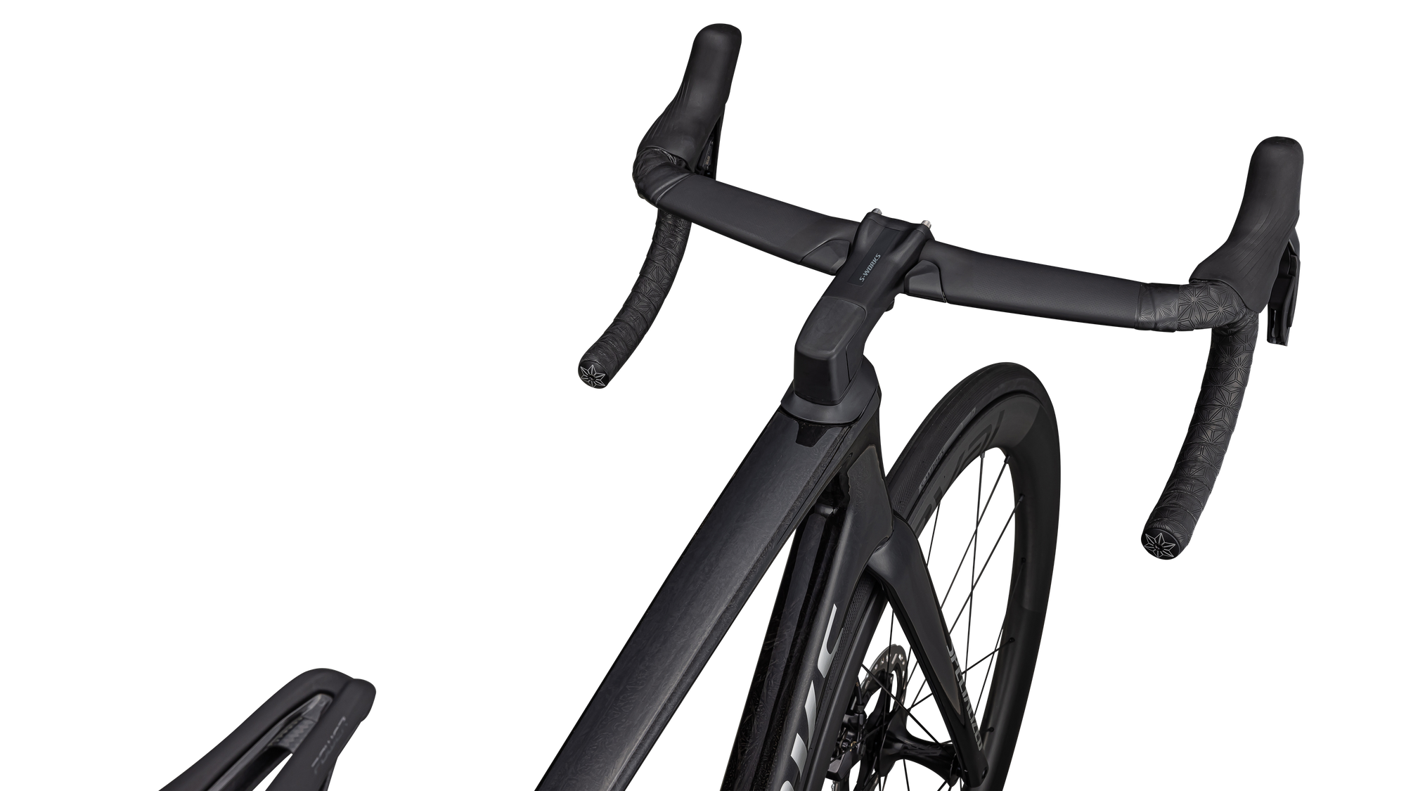 Specialized S-Works Tarmac SL7 - Shimano Dura-Ace Di2 - Gloss Black Pearl Granite Over Carbon / Chrome