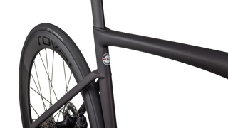 Specialized S-Works Tarmac SL7 - Shimano Dura-Ace Di2 - Satin Red Onyx Granite Over Black / Metallic White Silver