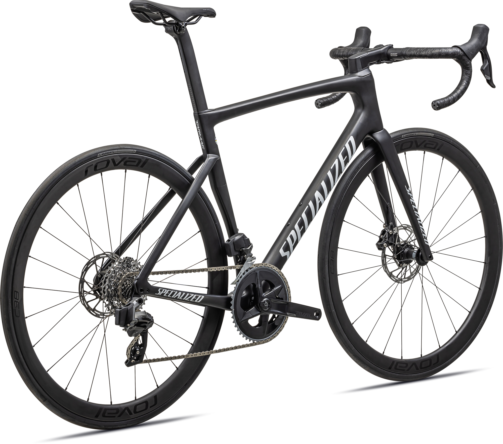Specialized Tarmac SL7 Expert - SRAM Rival AXS - Satin Carbon/White
