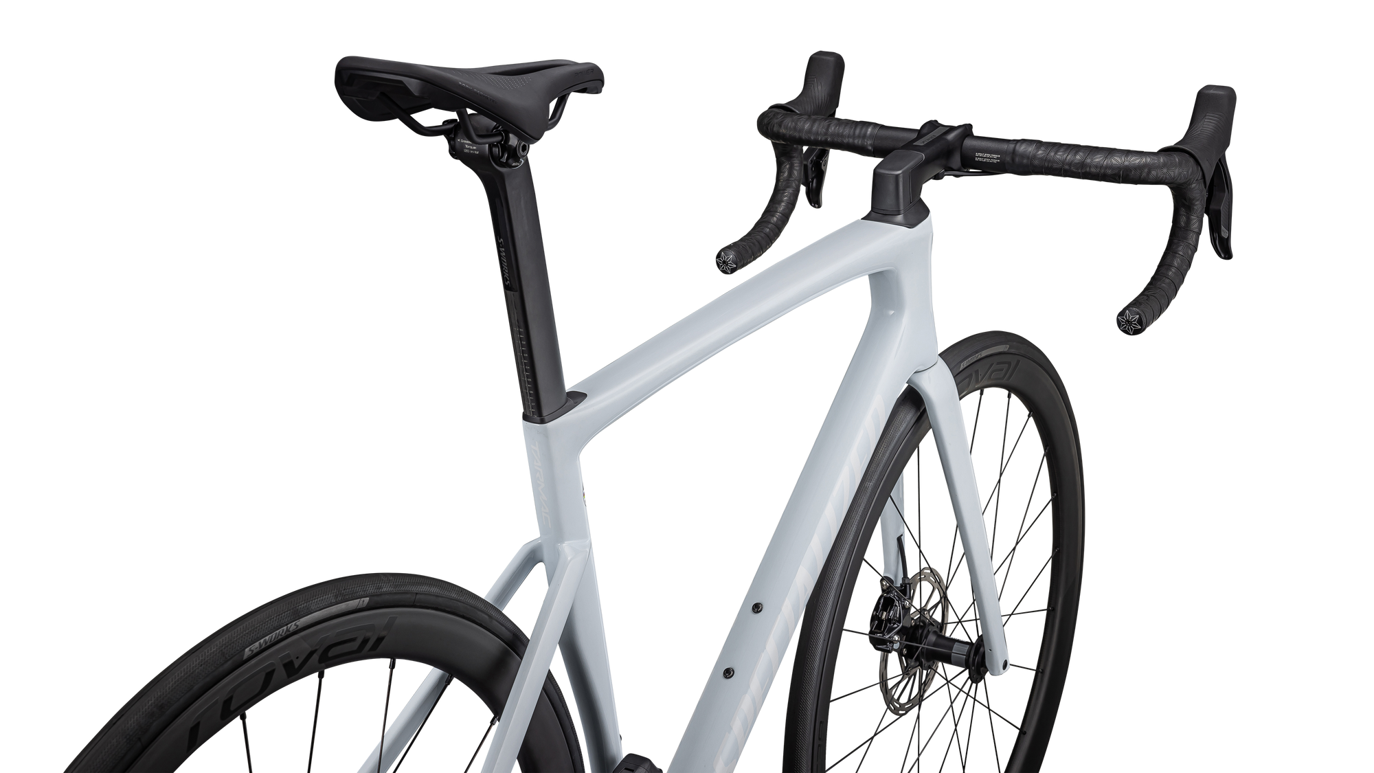 Specialized Tarmac SL7 Expert - SRAM Rival AXS - Gloss Morning Mist/White
