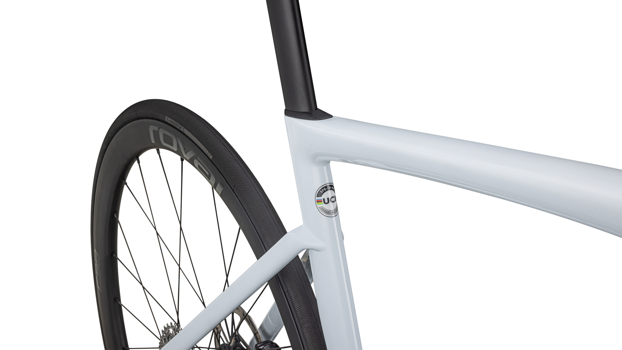 Specialized Tarmac SL7 Expert - SRAM Rival AXS - Gloss Morning Mist/White