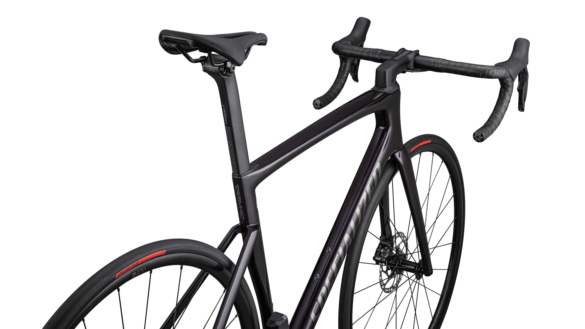 Specialized Tarmac SL7 Comp - Shimano 105 Di2 - Gloss Metallic Midnight Shadow/Black