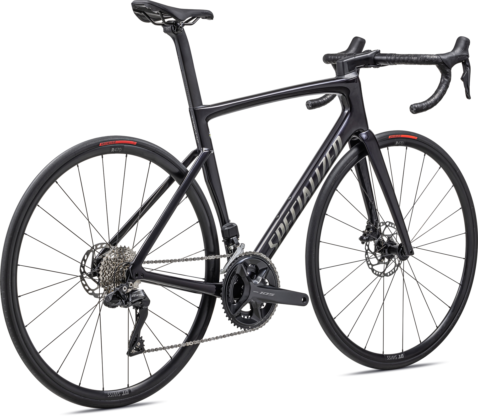 Specialized Tarmac SL7 Comp - Shimano 105 Di2 - Gloss Metallic Midnight Shadow/Black