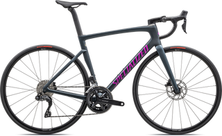 Specialized Tarmac SL7 Comp - Shimano 105 Di2 - Satin Metallic Deep Lake/Purple Orchid