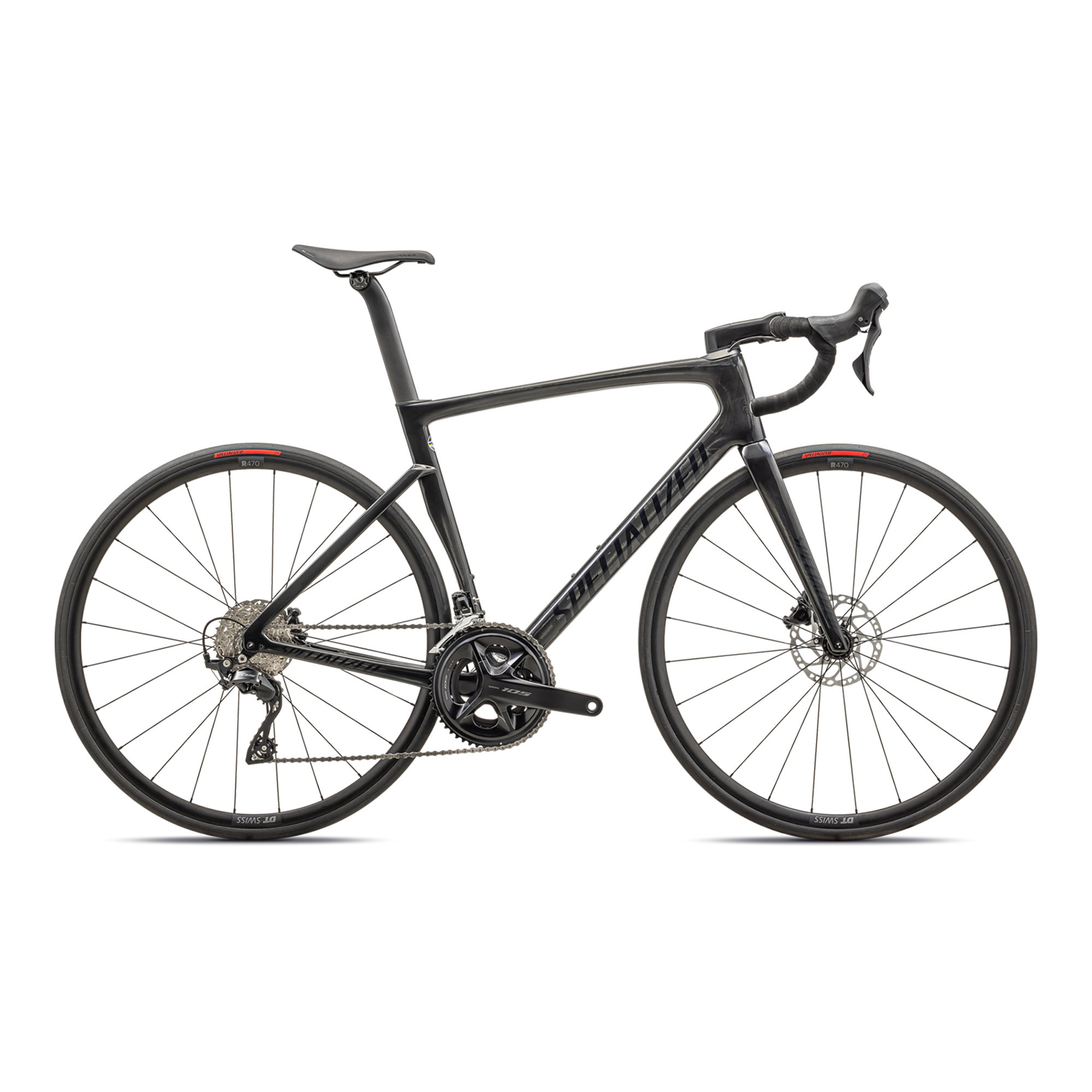 Specialized Tarmac SL7 Sport - Shimano 105 - Gloss Carbon / Metallic Dark Navy