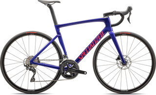 Specialized Tarmac SL7 Sport - Shimano 105 - Gloss Metallic Sapphire / Vivid Pink