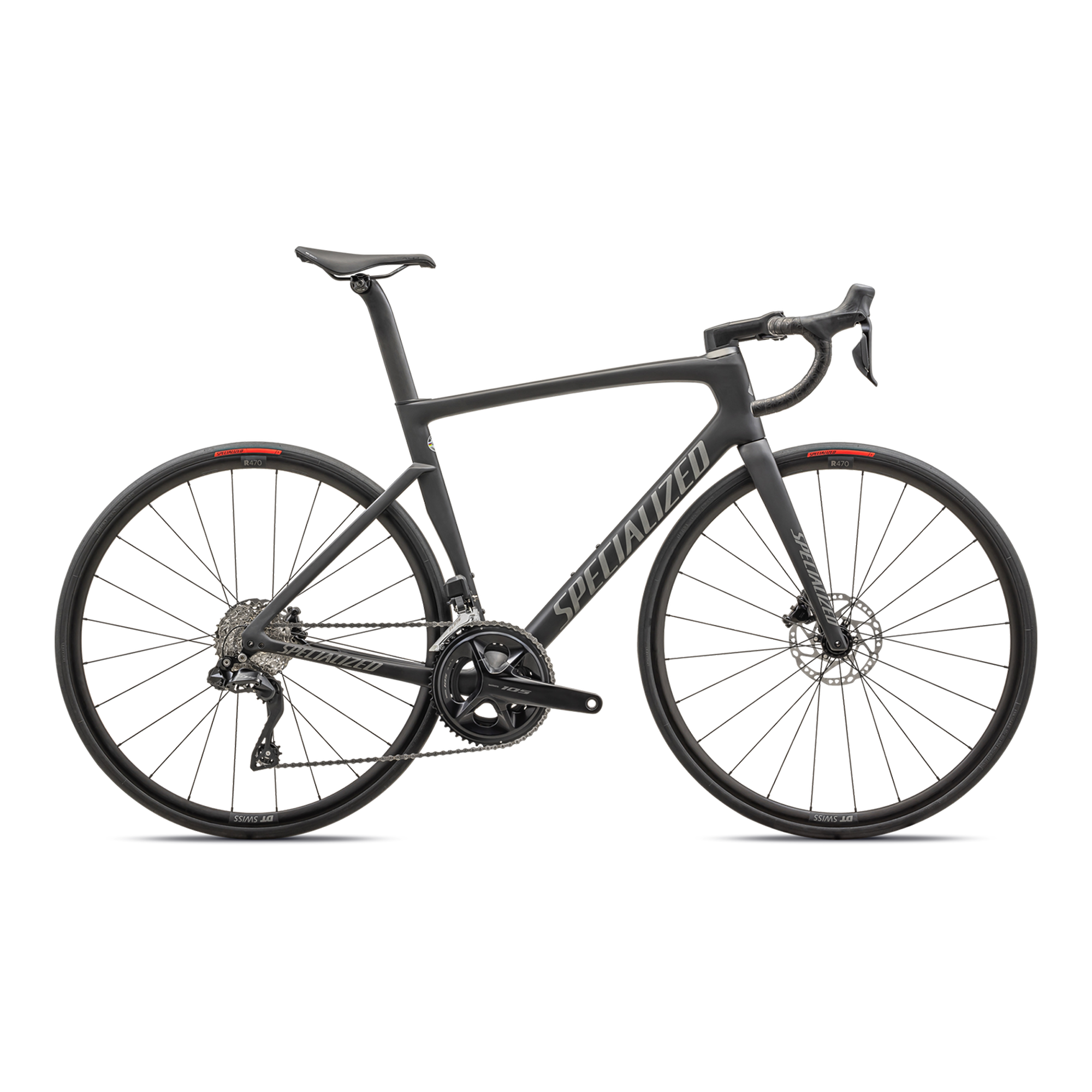 Specialized Tarmac SL7 Comp - Shimano 105 Di2 - Satin Obsidian / Smoke