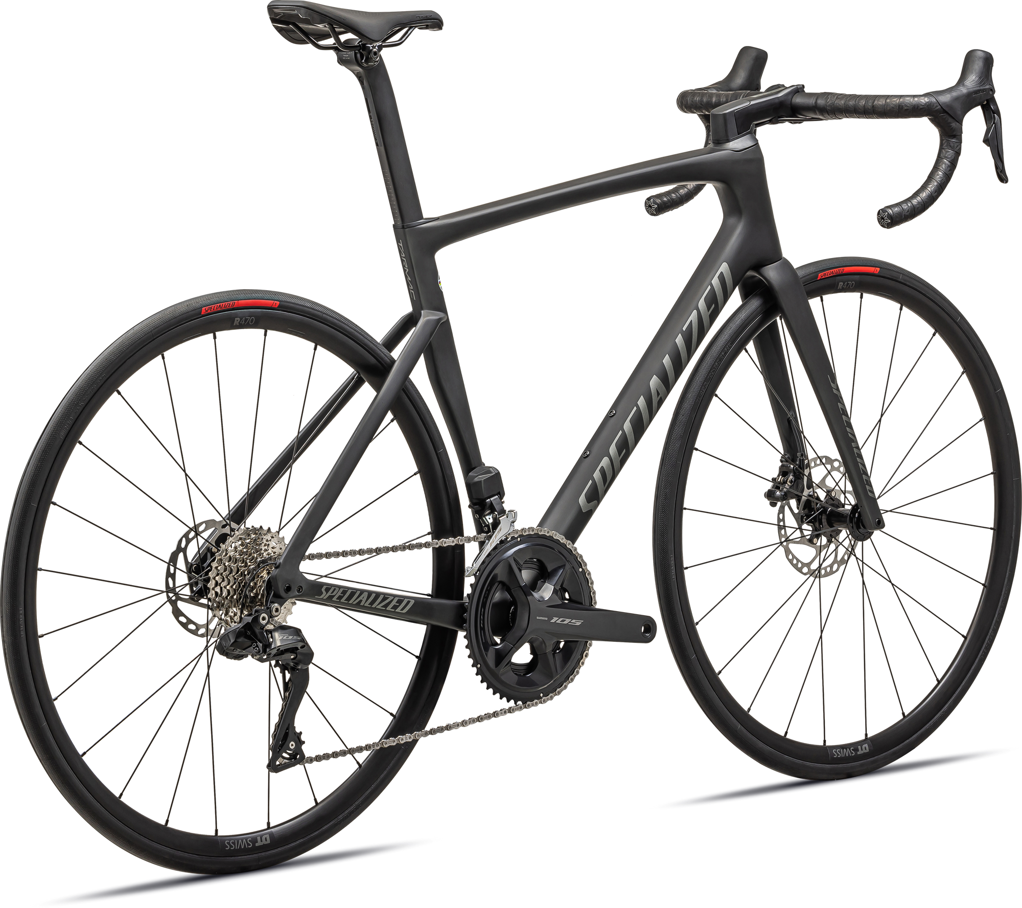 Specialized Tarmac SL7 Comp - Shimano 105 Di2 - Satin Obsidian / Smoke