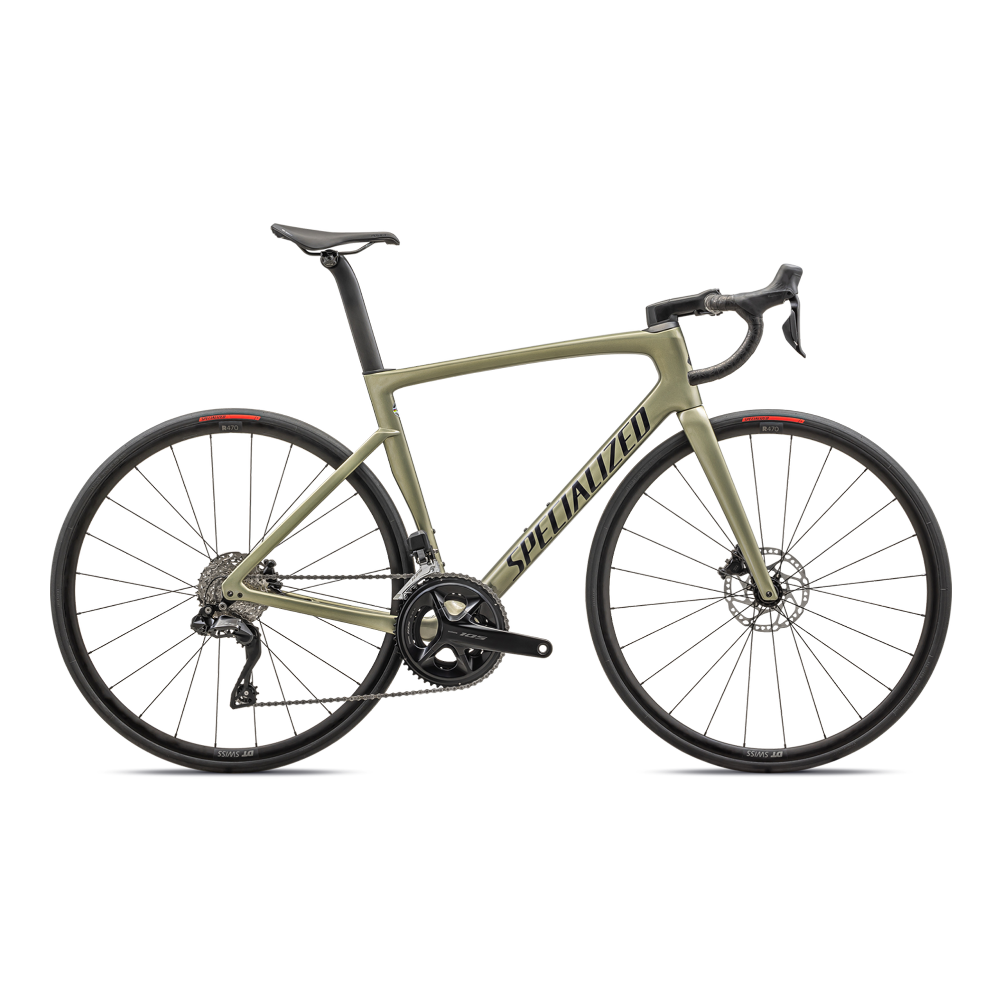 Specialized Tarmac SL7 Comp - Shimano 105 Di2 - Gloss Metallic Spruce / Metallic Midnight Shadow