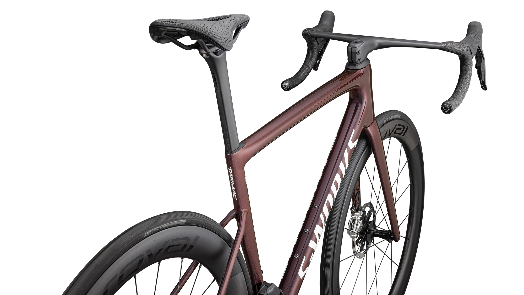 Specialized S-Works Tarmac SL8 – SRAM RED AXS - Gloss Solidity / Red To Black Pearl / Metallic White Silver