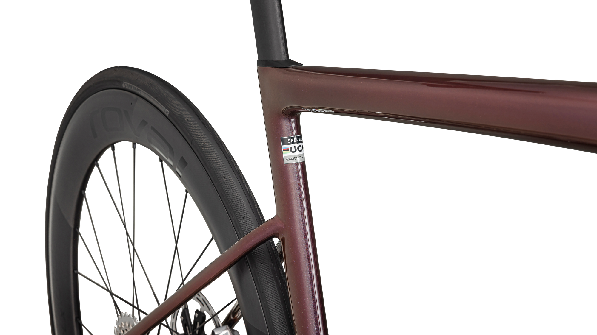 Specialized S-Works Tarmac SL8 – SRAM RED AXS - Gloss Solidity / Red To Black Pearl / Metallic White Silver