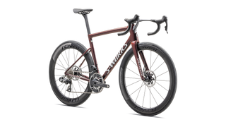 Specialized S-Works Tarmac SL8 – SRAM RED AXS - Gloss Solidity / Red To Black Pearl / Metallic White Silver