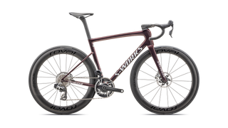 Specialized S-Works Tarmac SL8 – SRAM RED AXS - Gloss Solidity / Red To Black Pearl / Metallic White Silver
