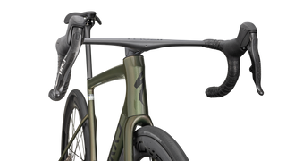 Specialized S-Works Tarmac SL8 – SRAM RED AXS - Gloss Cypress Metallic / Magenta To Gold Pearl / Satin Black Metallic