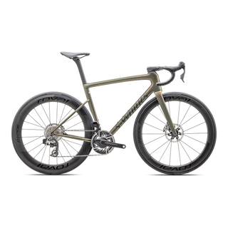 Specialized S-Works Tarmac SL8 – SRAM RED AXS - Gloss Cypress Metallic / Magenta To Gold Pearl / Satin Black Metallic