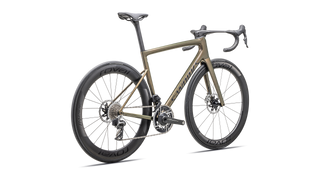 Specialized S-Works Tarmac SL8 – SRAM RED AXS - Gloss Cypress Metallic / Magenta To Gold Pearl / Satin Black Metallic