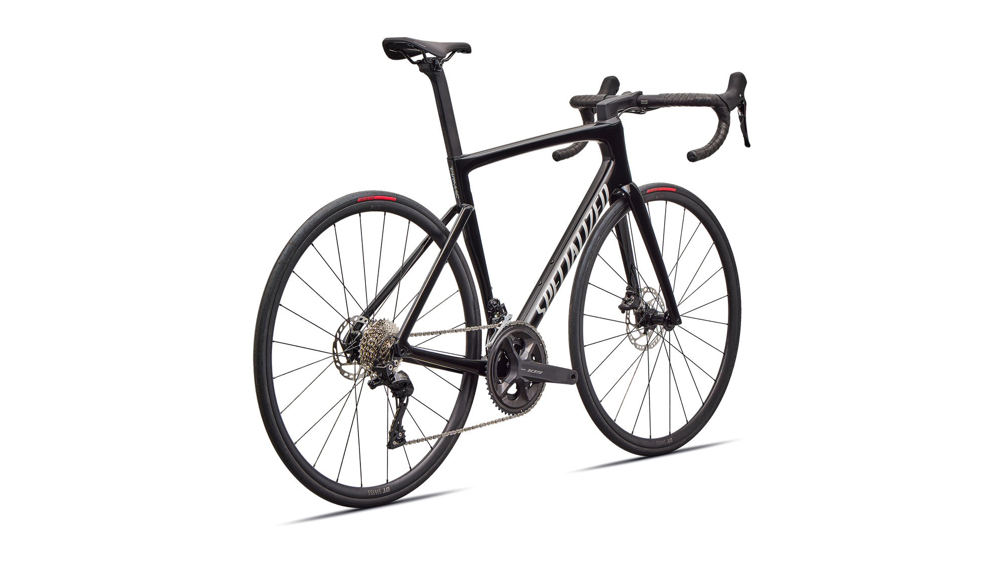 Specialized Tarmac SL7 Sport - Shimano 105 - Gloss Black / Dolomite Metallic
