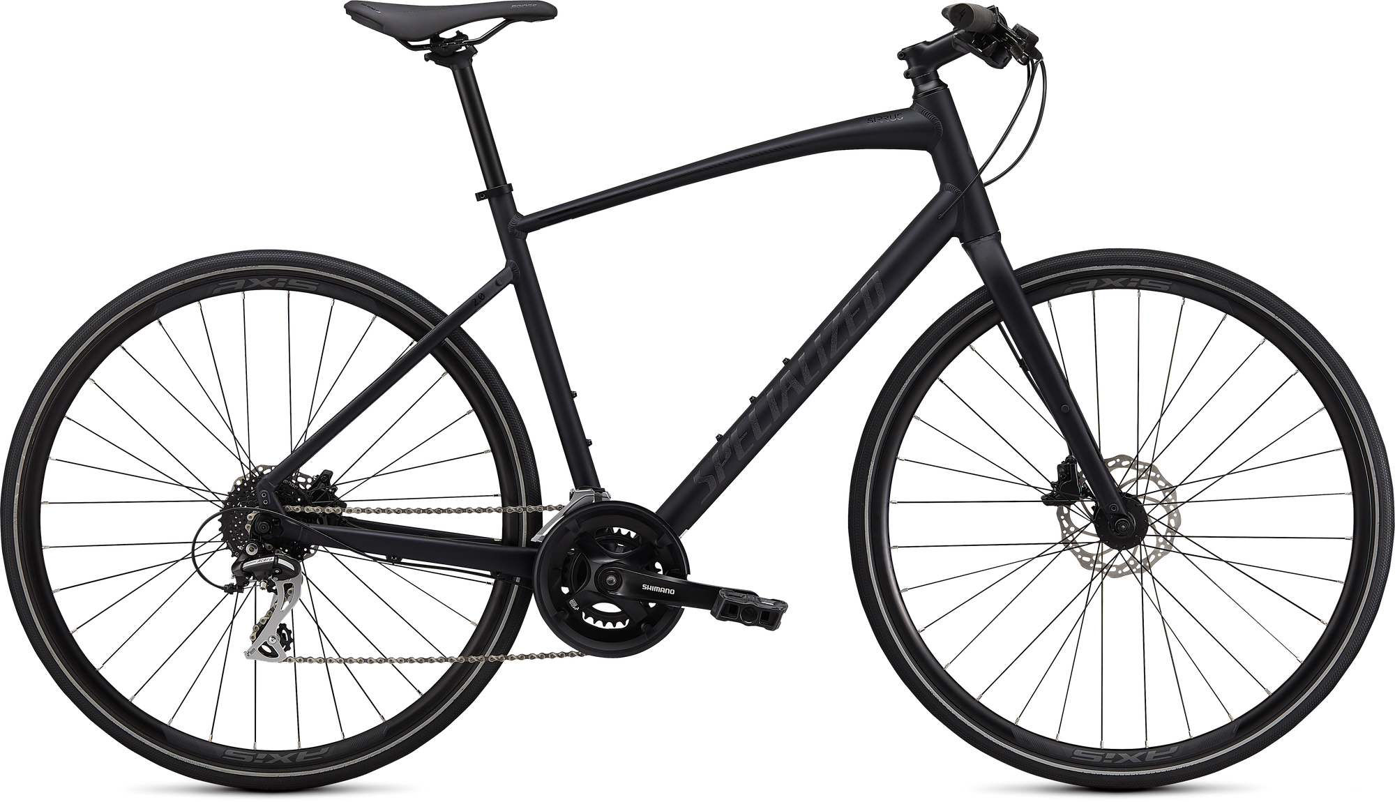 Specialized Sirrus 2.0 - Satin Cast Black / Black / Black Reflective