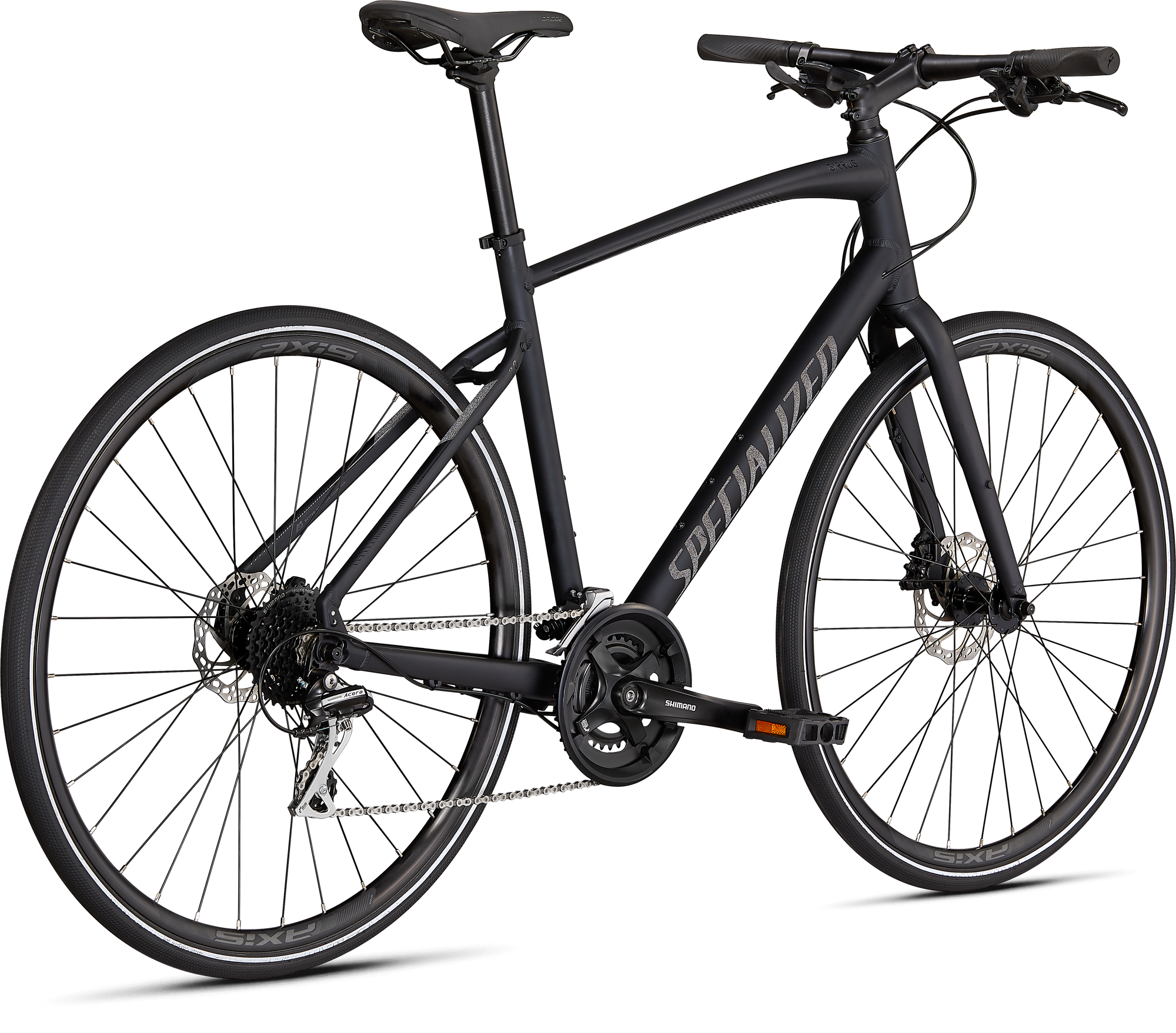 Specialized Sirrus 2.0 - Satin Cast Black / Black / Black Reflective
