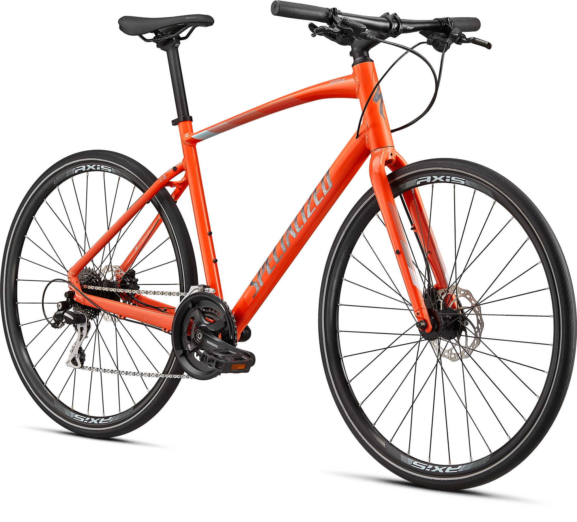 Specialized Sirrus 2.0 - Gloss Vivid Coral / Summer Blue / Satin Black Reflective