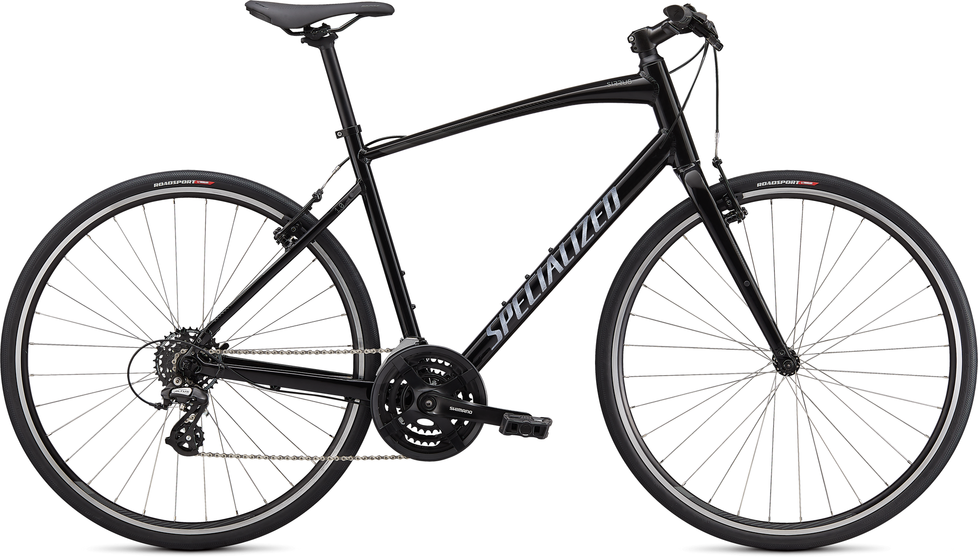 Specialized Sirrus 1.0 - Gloss Black / Charcoal / Satin Black Reflective