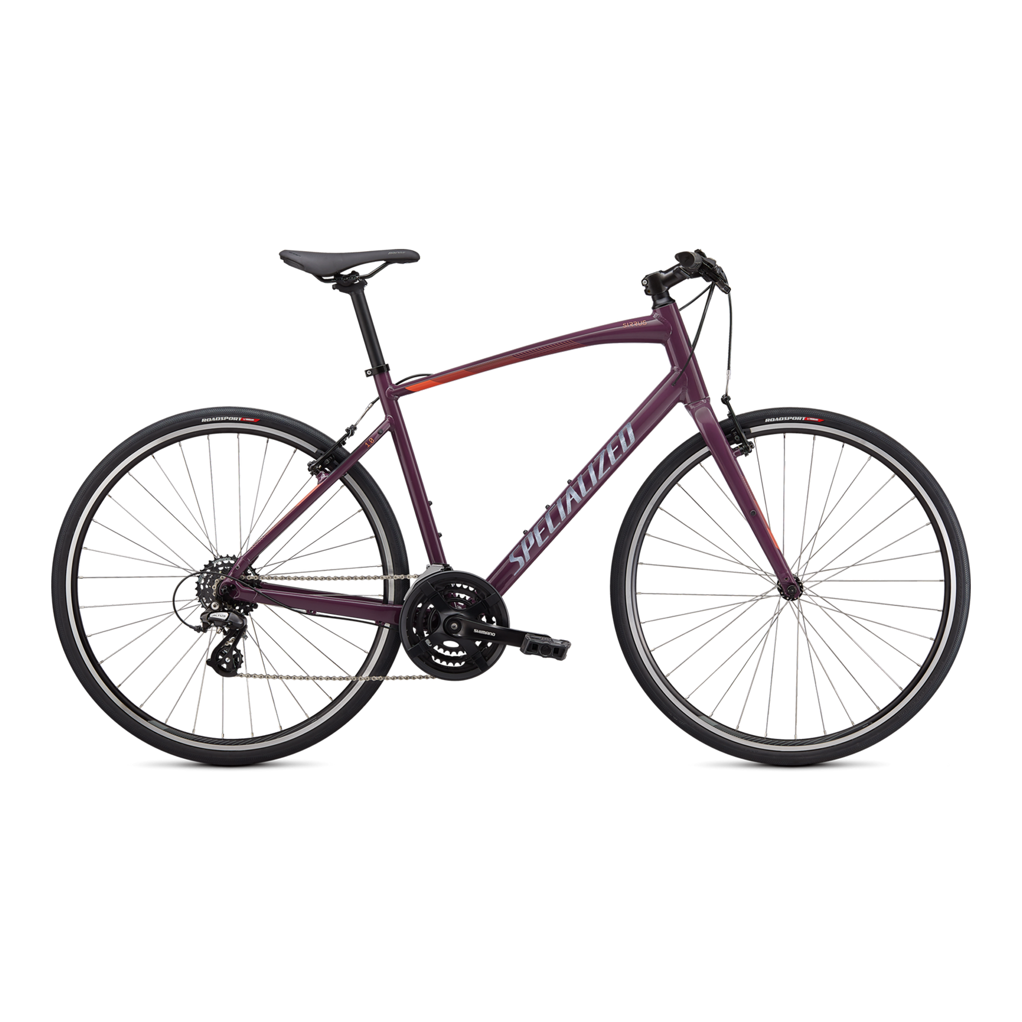 Specialized Sirrus 1.0 - Gloss Cast Lilac / Vivid Coral / Satin Black Reflective