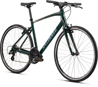 Specialized Sirrus 1.0 - Gloss Forest Green / White Mountains / Satin Black Reflective