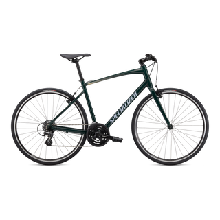 Specialized Sirrus 1.0 - Gloss Forest Green / White Mountains / Satin Black Reflective