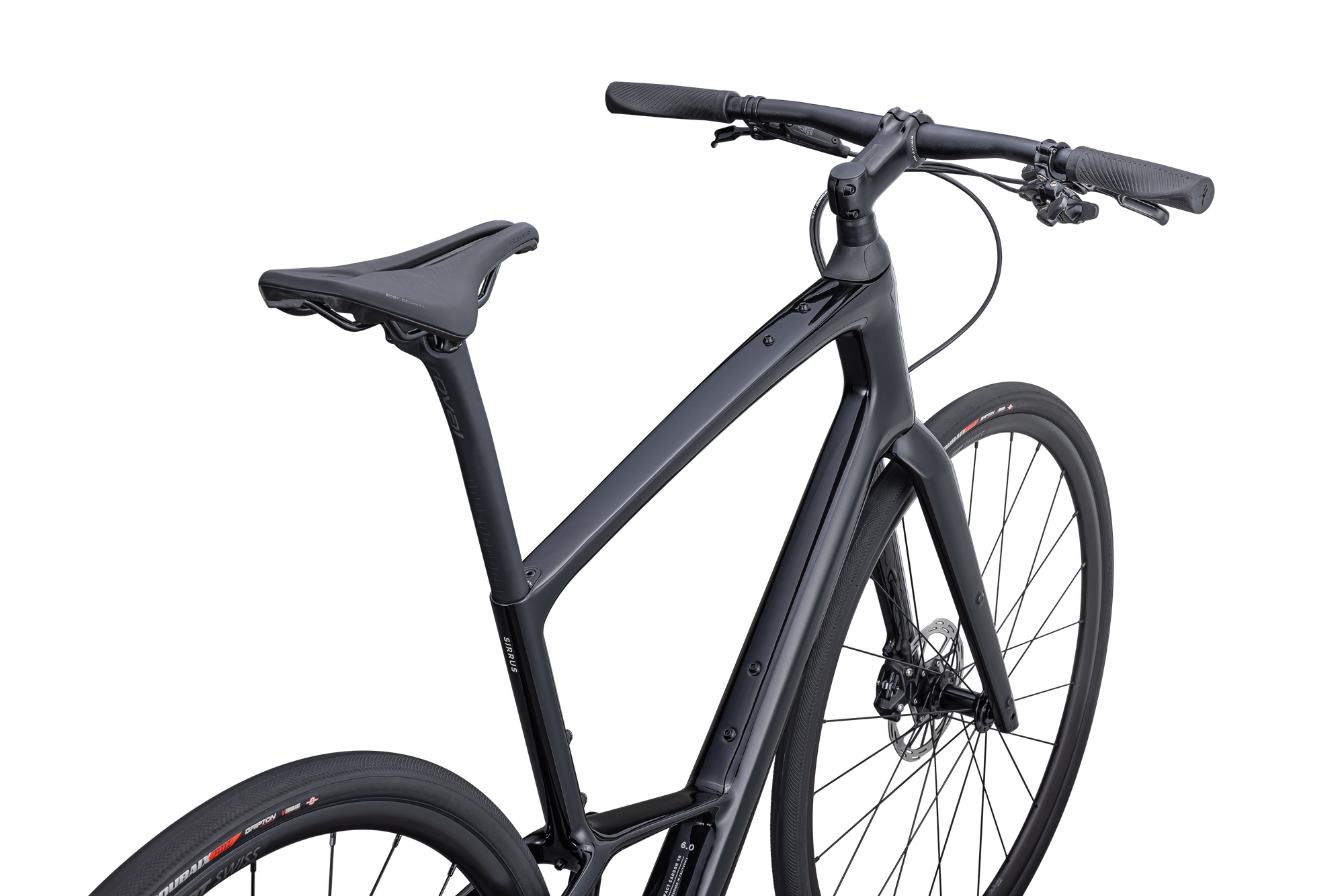 Specialized Sirrus 6.0 - Gloss Black / Pearl / Metallic White Silver / Black Reflective