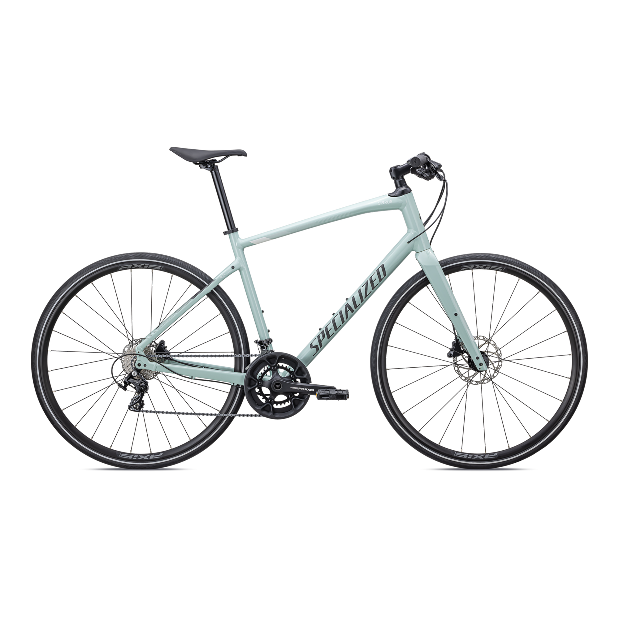 Specialized Sirrus 4.0 - Gloss White Sage / White / Black Reflective