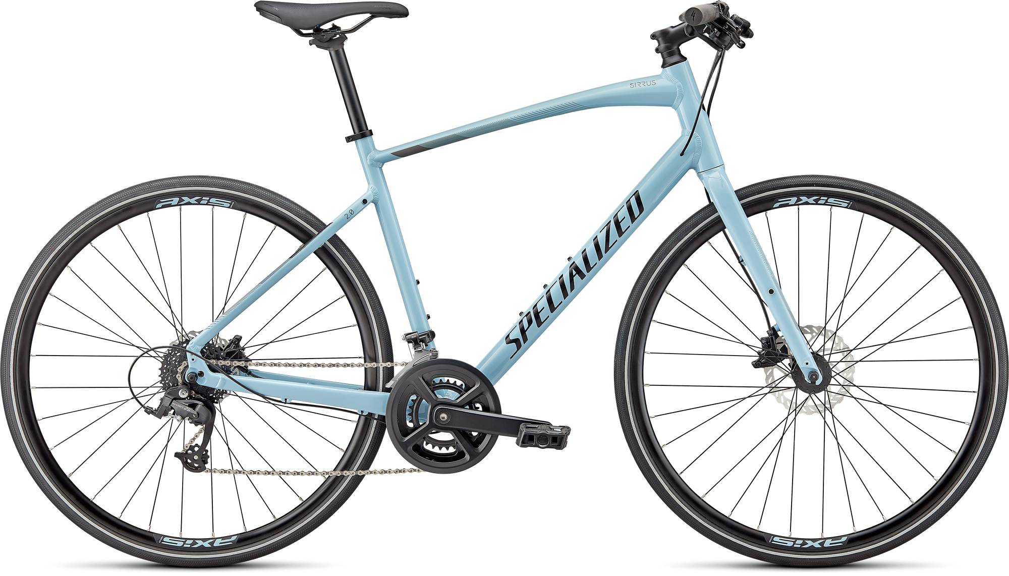 Specialized Sirrus 2.0 - Gloss Arctic Blue / Cool Grey / Satin Reflective Black