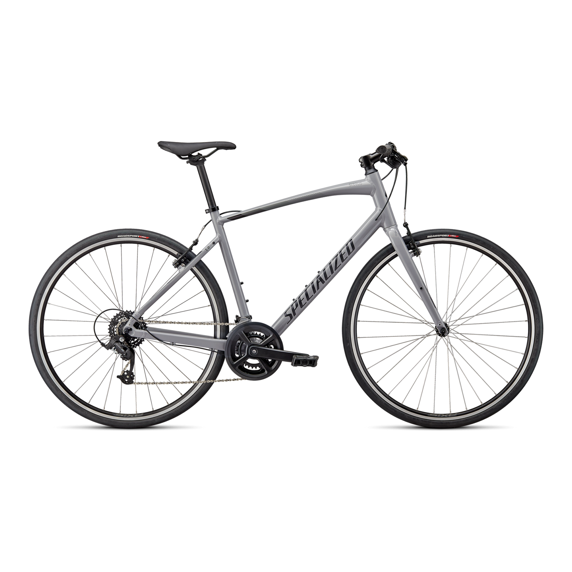 Specialized Sirrus 1.0 - Gloss Cool Grey / Smoke / Satin Black Reflective