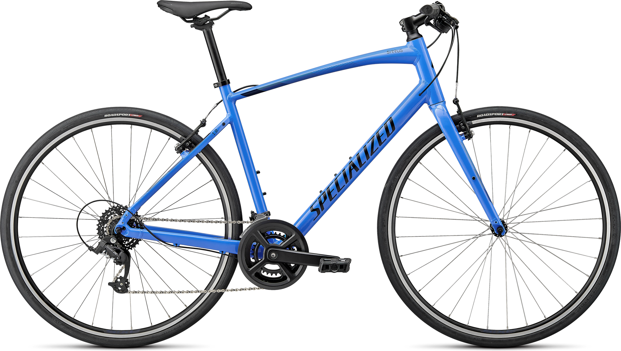 Specialized Sirrus 1.0 - Gloss Sky Blue / Cast Blue / Satin Black Reflective