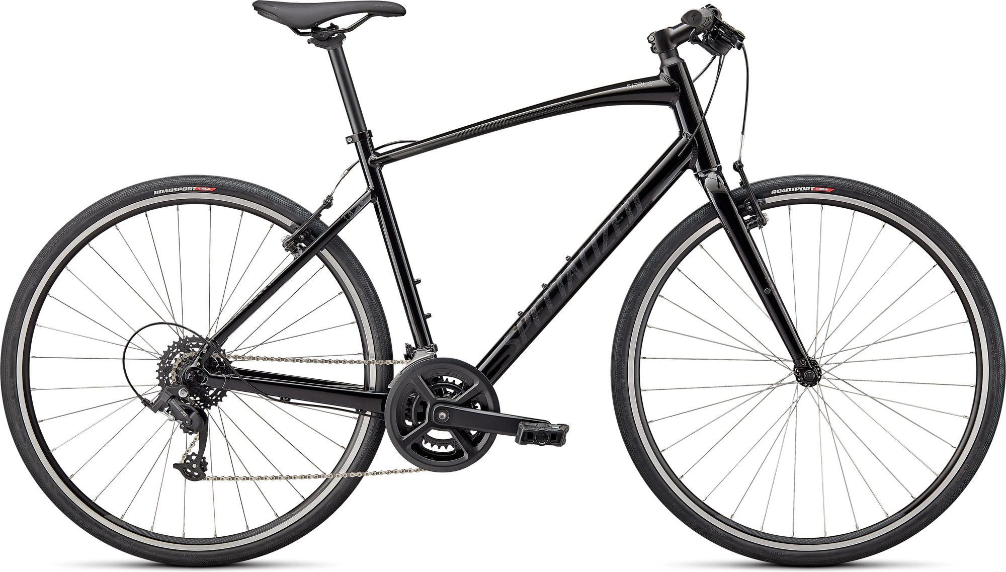 Specialized Sirrus 1.0 - Gloss Black / Charcoal / Satin Black Reflective